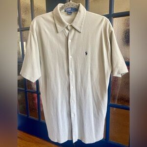 Polo by Ralph Lauren Men's Ribbed Cotton Button Down